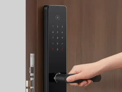 Smart lock on main door