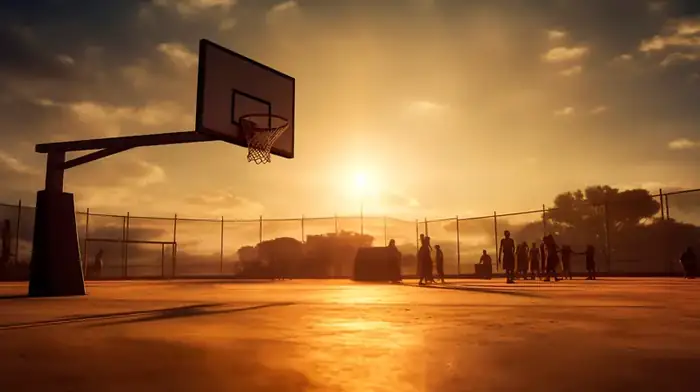 Basketball court (representative image)